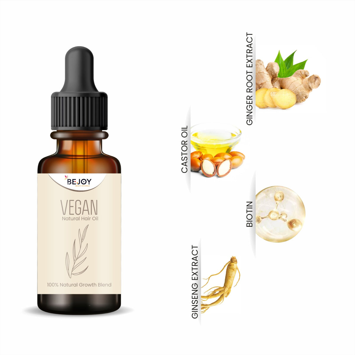 Vegan Natural Hair Oil